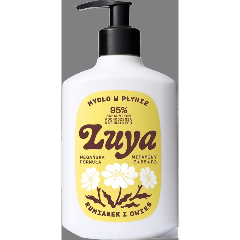 YOPE LUYA Mydło w płynie 400ml Rumianek+Owies &