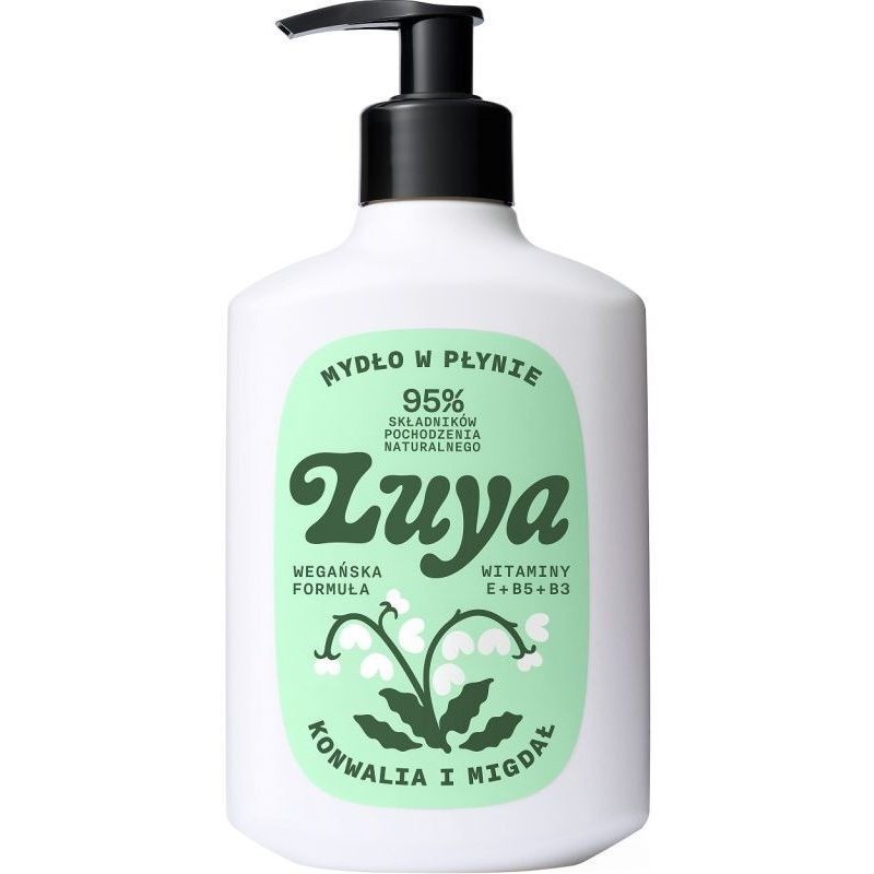 YOPE LUYA Mydło w płynie 400ml Konwalia+Migdał&
