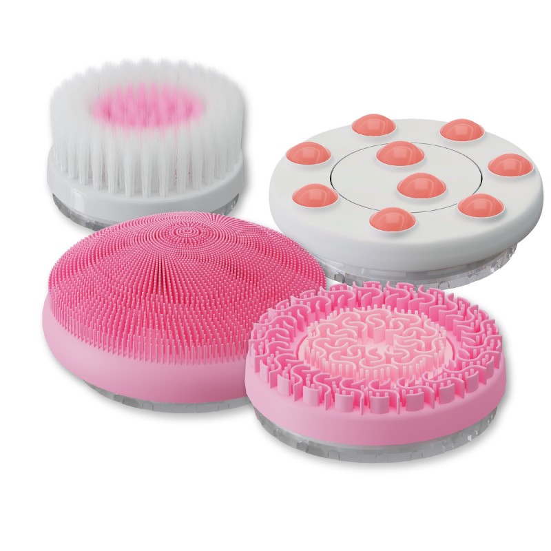 LUMINEO Professional Line Zestaw 4 głowic do szczoteczki Lumineo Pro - kolor różowy 1 op. - 4 szt.