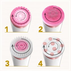 LUMINEO Professional Line Zestaw 4 głowic do szczoteczki Lumineo Pro - kolor różowy 1 op. - 4 szt.