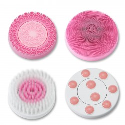 LUMINEO Professional Line Zestaw 4 głowic do szczoteczki Lumineo Pro - kolor różowy 1 op. - 4 szt.