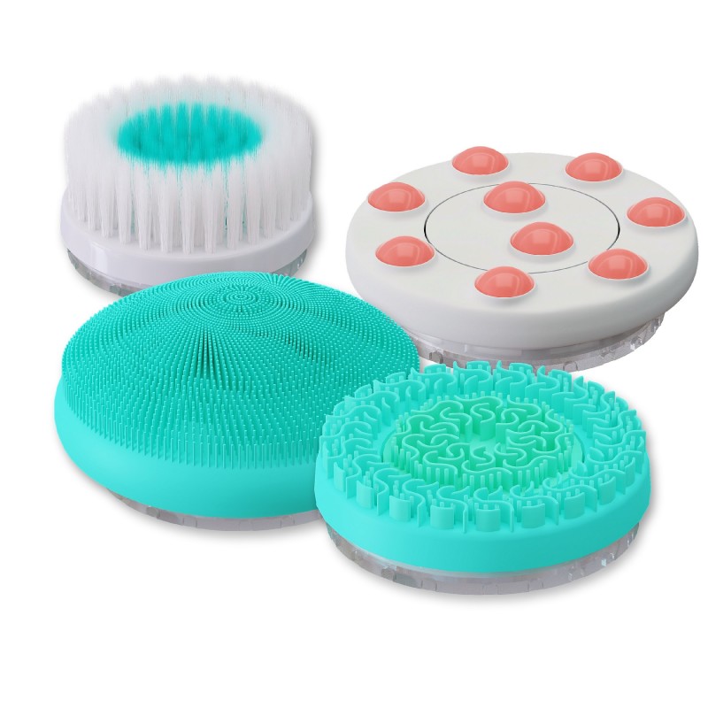 LUMINEO Professional Line Zestaw 4 głowic do szczoteczki Lumineo Pro - kolor turkusowy 1 op. - 4 szt.