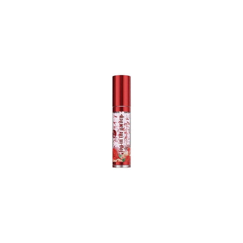 BELL Fog In The Garden Floral Lip Glaze Błyszczyk do ust z płatkami róż 01  3,8 g