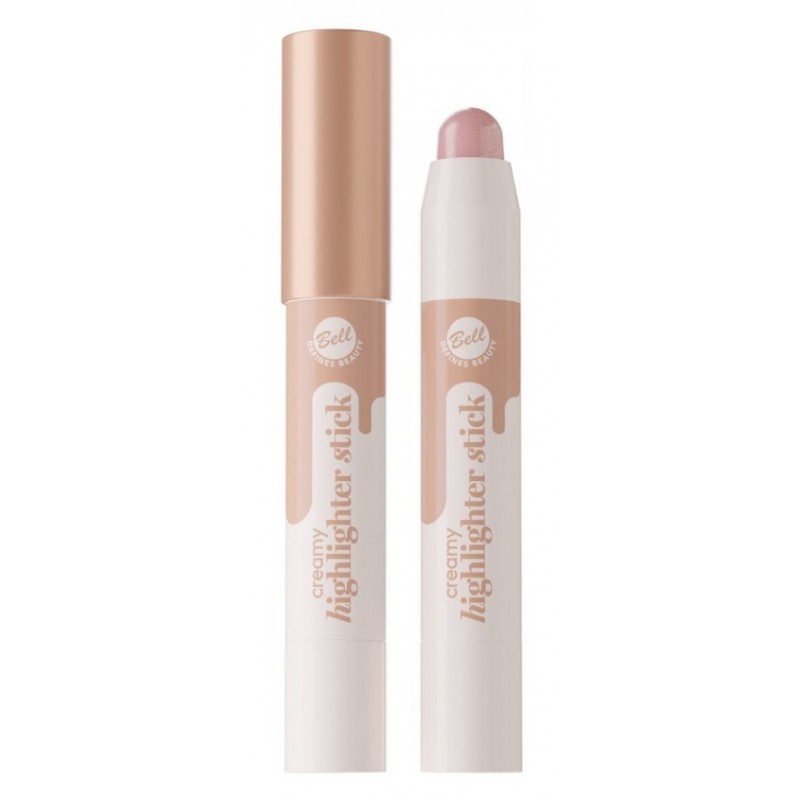BELL Creamy Highlighter Stick Rozświetlacz w sztyfcie 01 Rose Gold 3,5g