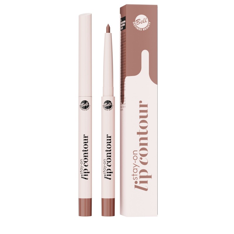 BELL Stay-On Lip Contour Konturówka do ust 03 Toffee Brown 0.26 g