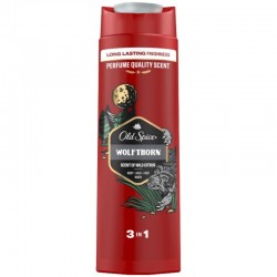 OLD SPICE Wolfthorn Żel pod prysznic i szampon dla mężczyzn 3w1 400 ml