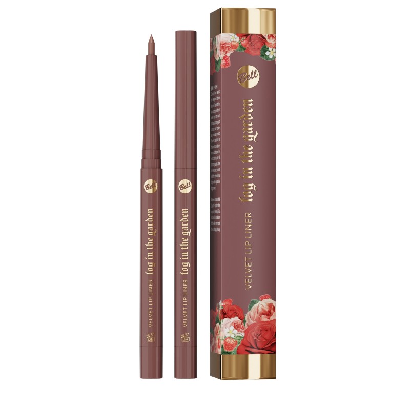 BELL Fog In The Garden Velvet Lip Liner Konturówka do ust 01 Chai Latte 0,23 g