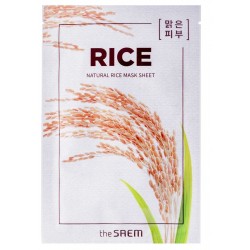 SAEM maska w płachcie RYŻ