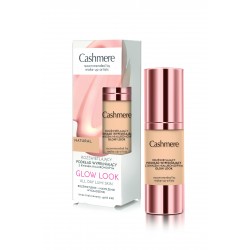 CASHMERE Rozświetlający podkład wypełniający z kwasem hialuronowym Natural 30 ml