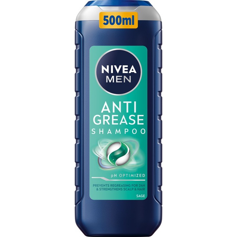 NIVEA MEN Anti Grease Szampon do włosów przetłuszczających się 500 ml