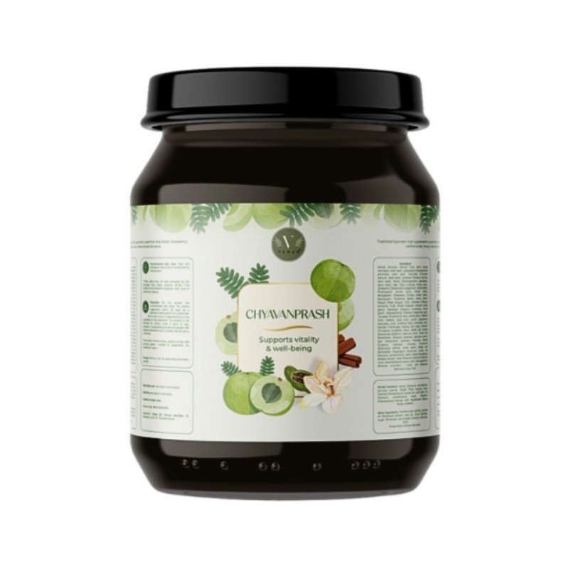 VANAN Chyawanprash Tradycyjna ajurwedyjska pasta ziołowa Suplement diety 500 g