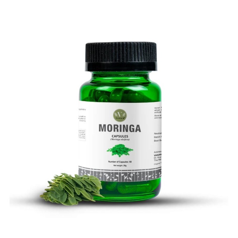 VANAN Moringa Suplement diety wspomagający układ ruchu i regenerację Kapsułki 60 szt.