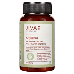JIVA Ayurveda Arjuna Suplement diety wspomagający pracę serca i wątroby Tabletki 120 szt.