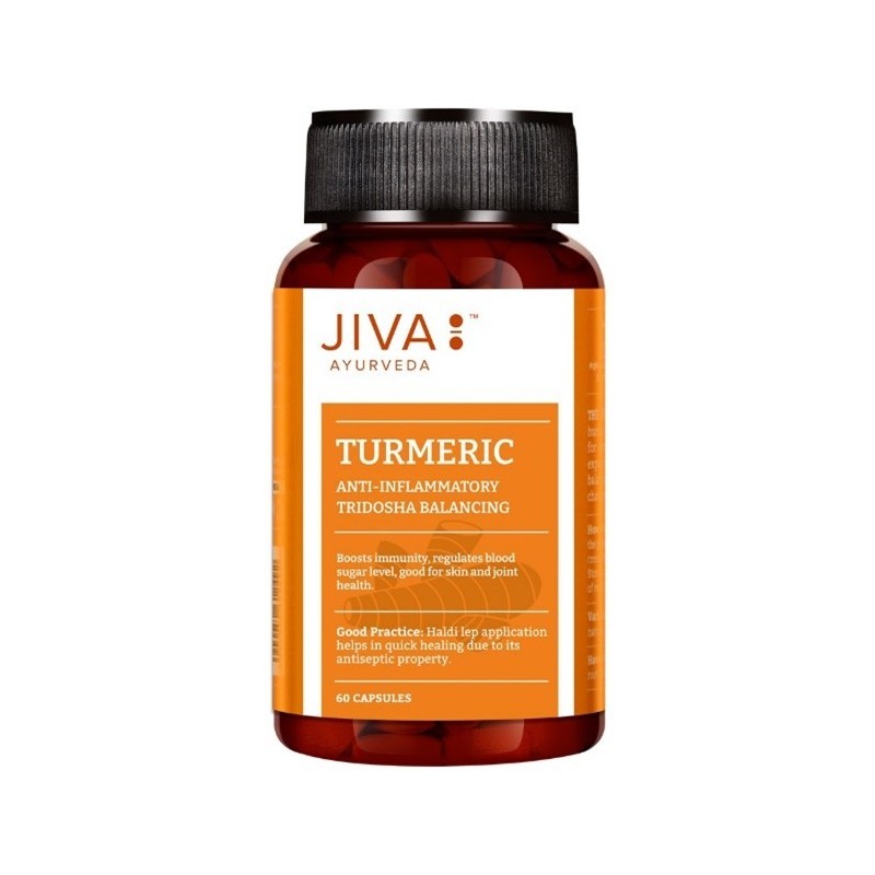 JIVA Turmeric Oczysz.+odpor.60kps (termin 09.2026)