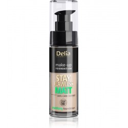 Delia Cosmetics Stay Flawless Matt Podkład matujący 16H nr 405 Peach Natural 30ml
