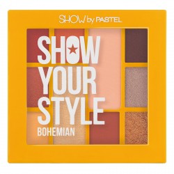 PASTEL Show By Pastel Paleta cieni do powiek Show Your Style Bohemian (10)  1szt