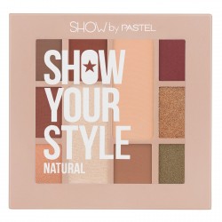 PASTEL Show by Pastel Paleta cieni do powiek Show Your Style Natural 1szt