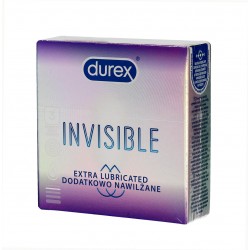 Durex Prezerwatywy Invisible Extra Lubricated  3szt