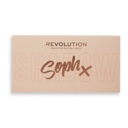 Makeup Revolution Soph X Paletka cieni do powiek Super Spice (18) - 1szt