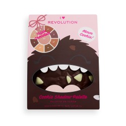 I Heart Revolution Cookie Palette Paleta cieni do powiek Chocolate (9)  1op.