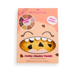 I Heart Revolution Cookie Eyeshadow Palette Cienie do powiek Chocolate Chip 1szt