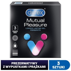 Durex Prezerwatywy Mutual Pleasure 3 szt