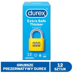 Durex Prezerwatywy Extra Safe 12 szt