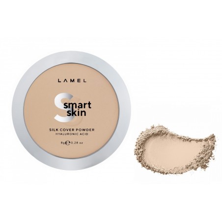 LAMEL Smart Skin Puder kompaktowy do twarzy Silk Cover nr 401  8g