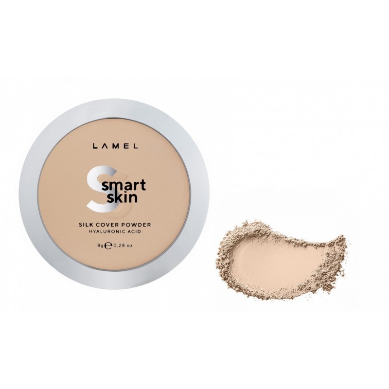 LAMEL Smart Skin Puder kompaktowy do twarzy Silk Cover nr 403  8g