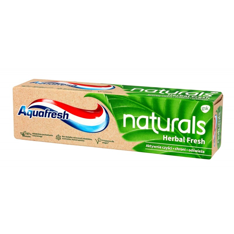 Aquafresh Naturals Pasta do zębów Herbal Fresh 75ml