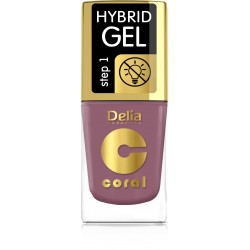 Delia Cosmetics Coral Hybrid Gel Emalia do paznokci nr 69  11ml