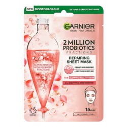 Garnier Skin Naturals Regenerująca Maska do twarzy na tkaninie 2 Million Probiotics 22g