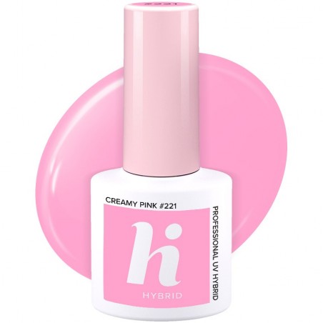 Hi Hybrid Lakier hybrydowy nr 221 Creamy Pink  5ml