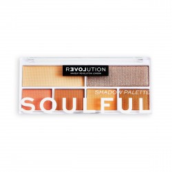 Makeup Revolution Relove Paletka cieni do powiek (6) Soulful 1szt