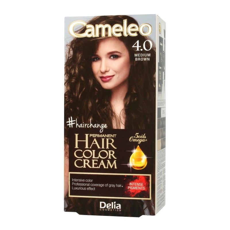 Delia Cosmetics Cameleo Farba permanentna Omega+ Medium Brown 4.0