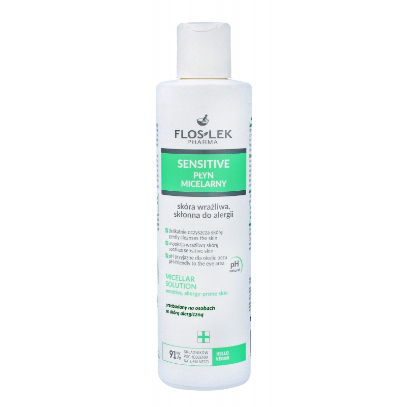 FLOSLEK Pharma Sensitive Płyn micelarny do skóry wrażliwejni skłonnej do alergii 1szt