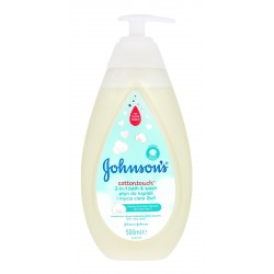 Johnson`s Baby Cotton Touch Płyn do kąpieli i mycia ciała 2w1 dla dzieci  500ml