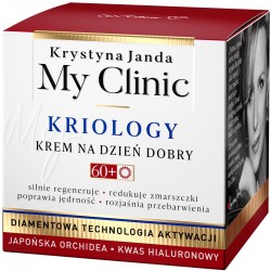 JANDA My Clinic Kriology 60+ Krem na dzień dobry - Japońska Orchidea & Kwas Hialuronowy 50ml