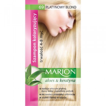 Marion Szampon koloryzujący 4-8 myć nr 69 platynowy blond
