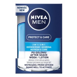 NIVEA MEN Woda po goleniu PROTECT & CARE 2w1 100ml