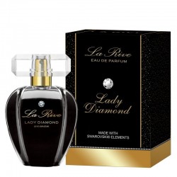 La Rive for Woman Lady Diamond Woda perfumowana 75ml z kryształkiem Swarovskiego