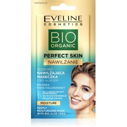 Eveline Bio Organic Perfect Skin Głęboko Nawilżająca Maseczka z bio aloesem 8ml