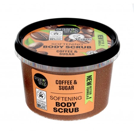 Organic Shop Delikatny Peeling do ciała Coffee & Sugar 250 ml