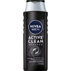 NIVEA Men Active Clean Pielęgnujący Szampon do włosów  400ml