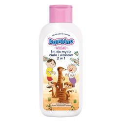 BAMBINO Żel do mycia ciała i włosów 2w1 dla dzieci i niemowląt "Dzieciaki" - surykatki  400ml