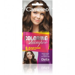 Delia Cosmetics Cameleo Szampon koloryzujący 5.0 jasny brąz