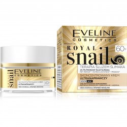 Eveline Royal Snail 60+ Skoncentrowany Krem ultranaprawczy na dzień i noc  50ml