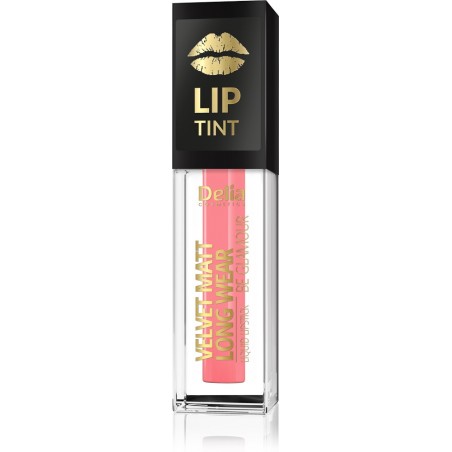 Delia Cosmetics Lip Tint Velvet Matt Pomadka-Farbka do ust w płynie nr 011 Candy Raff 5ml