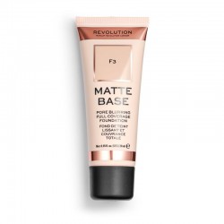 Makeup Revolution Podkład matujący do twarzy Matte Base Foundation F3  28 ml