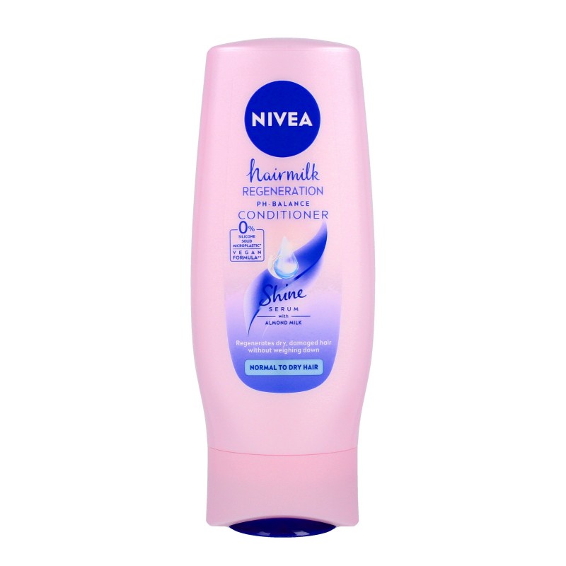 NIVEA Hair Milk pH Balance Odżywka mleczna regenerująca do włosów o normalnej strukturze 200ml